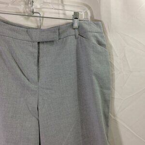 GH Bass Pants Wide Leg Light Gray Stretch Lightweight Slash Pockets 12